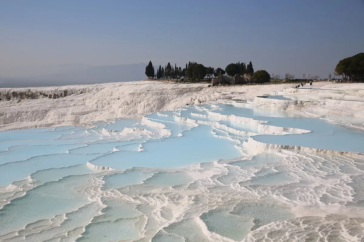 Pamukkale travertines